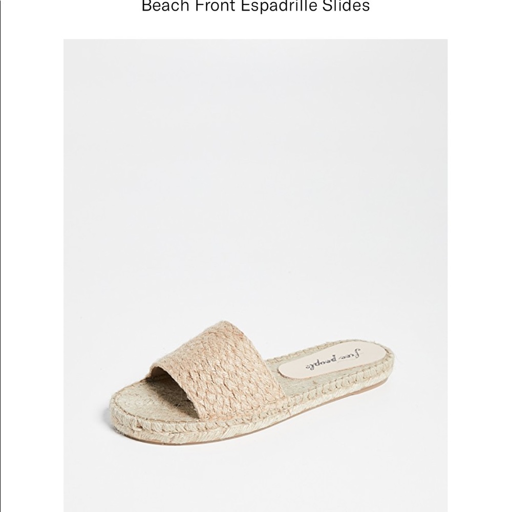 Free People - Beach Front Espadrille Slides